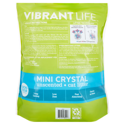 Mini Crystal Unscented Cat Litter, 8 Lb