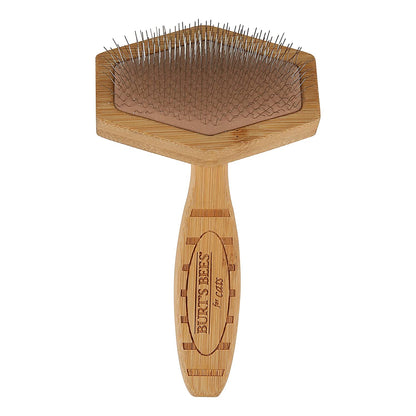 Slicker Brush | Removes Loose Cat Fur, Prevents Matting | Ideal for Daily Grooming, Smooth Coat