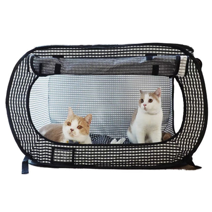 Pop-Up Cat Carrier, Portable & Light-Weight, 31"X20"X20"