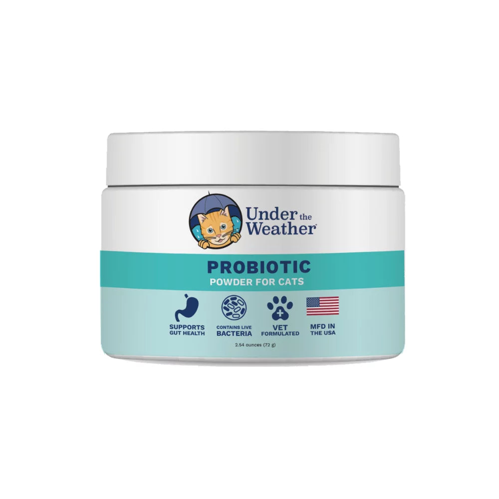 Pet | Probiotic Powder for Cats | Vet Formulated Probiotic Supplement for Digestive Gut Health