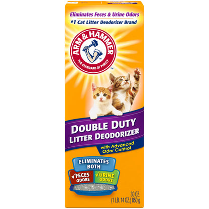 Cat Litter Deodorizer Double Duty, 30 Oz