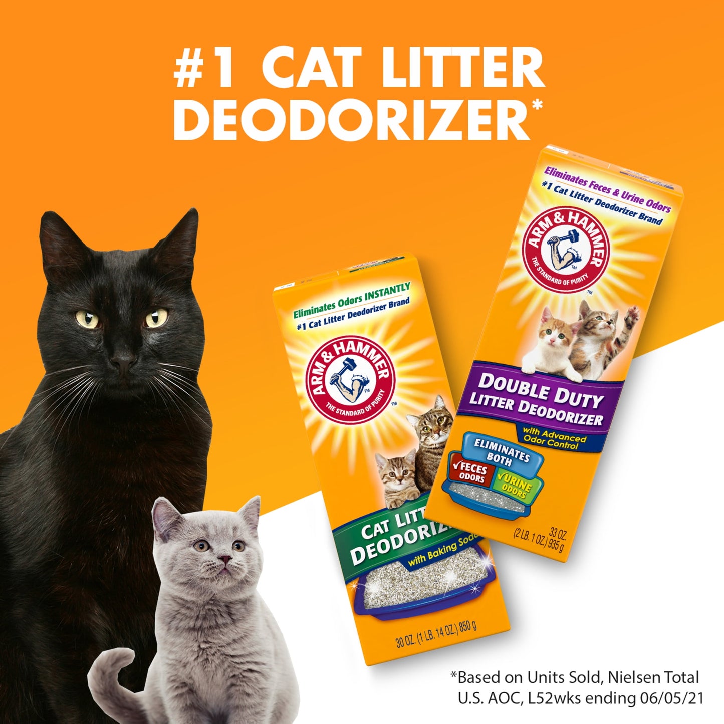 Cat Litter Deodorizer Double Duty, 30 Oz