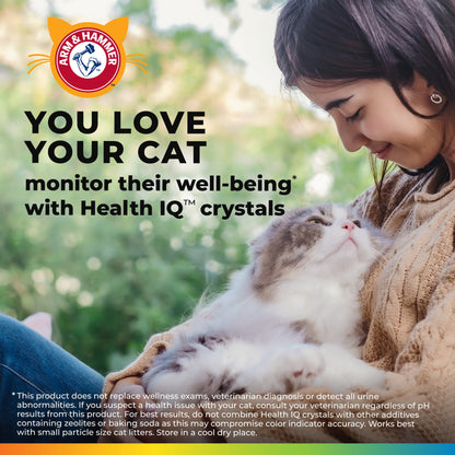 Health IQ Cat Litter Additive, with Color Changing Health Indicators, 6.5 Oz