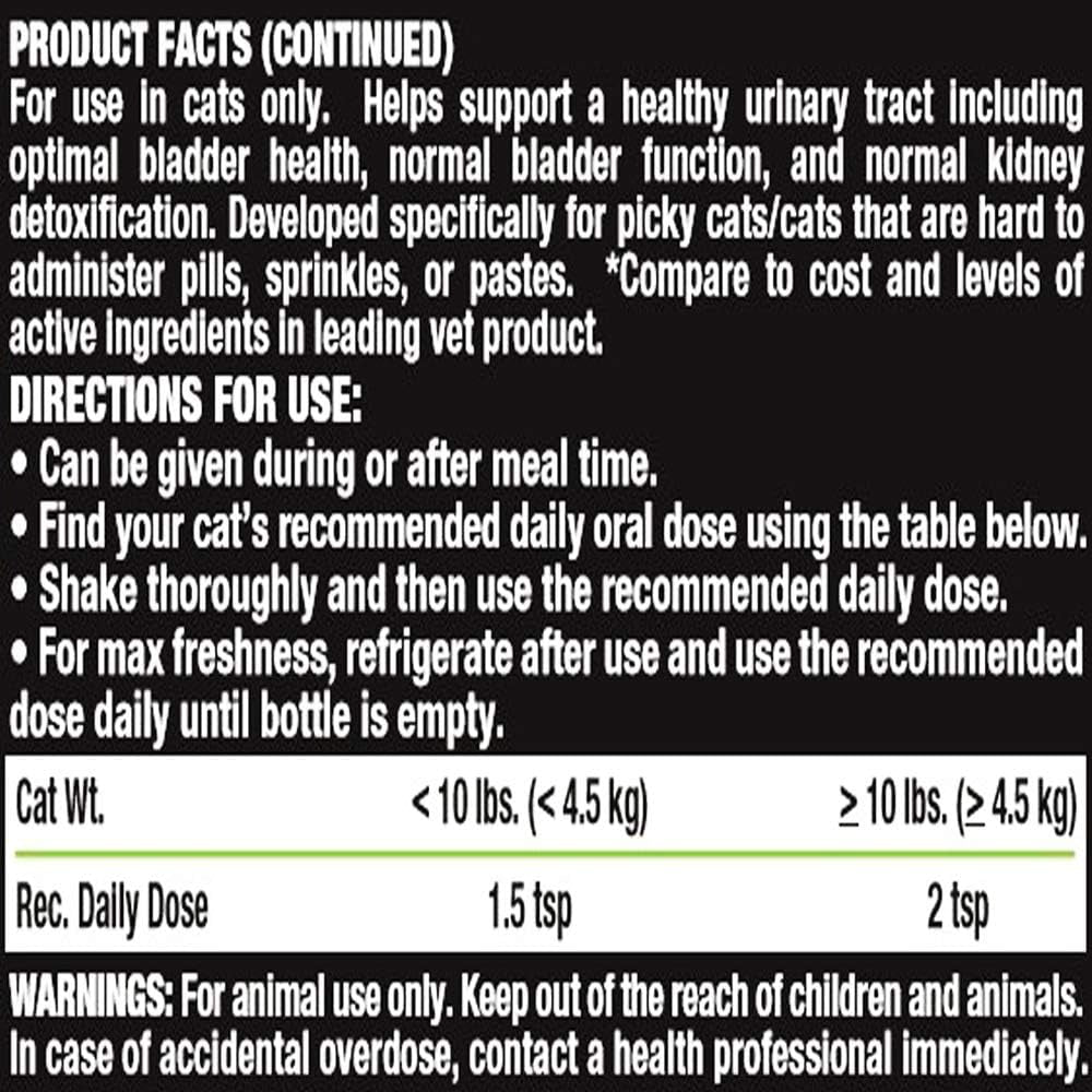 Feline Kidney & Bladder Advanced Formula, Chicken Flavor, 8 Oz