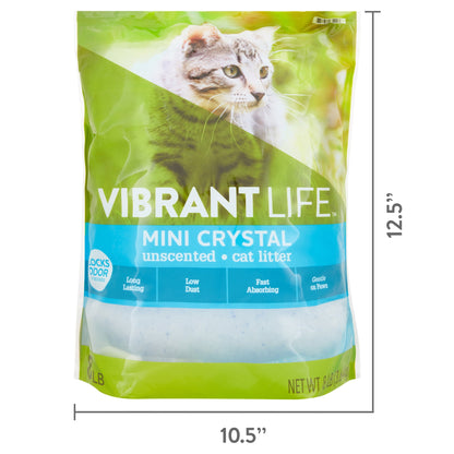 Mini Crystal Unscented Cat Litter, 8 Lb